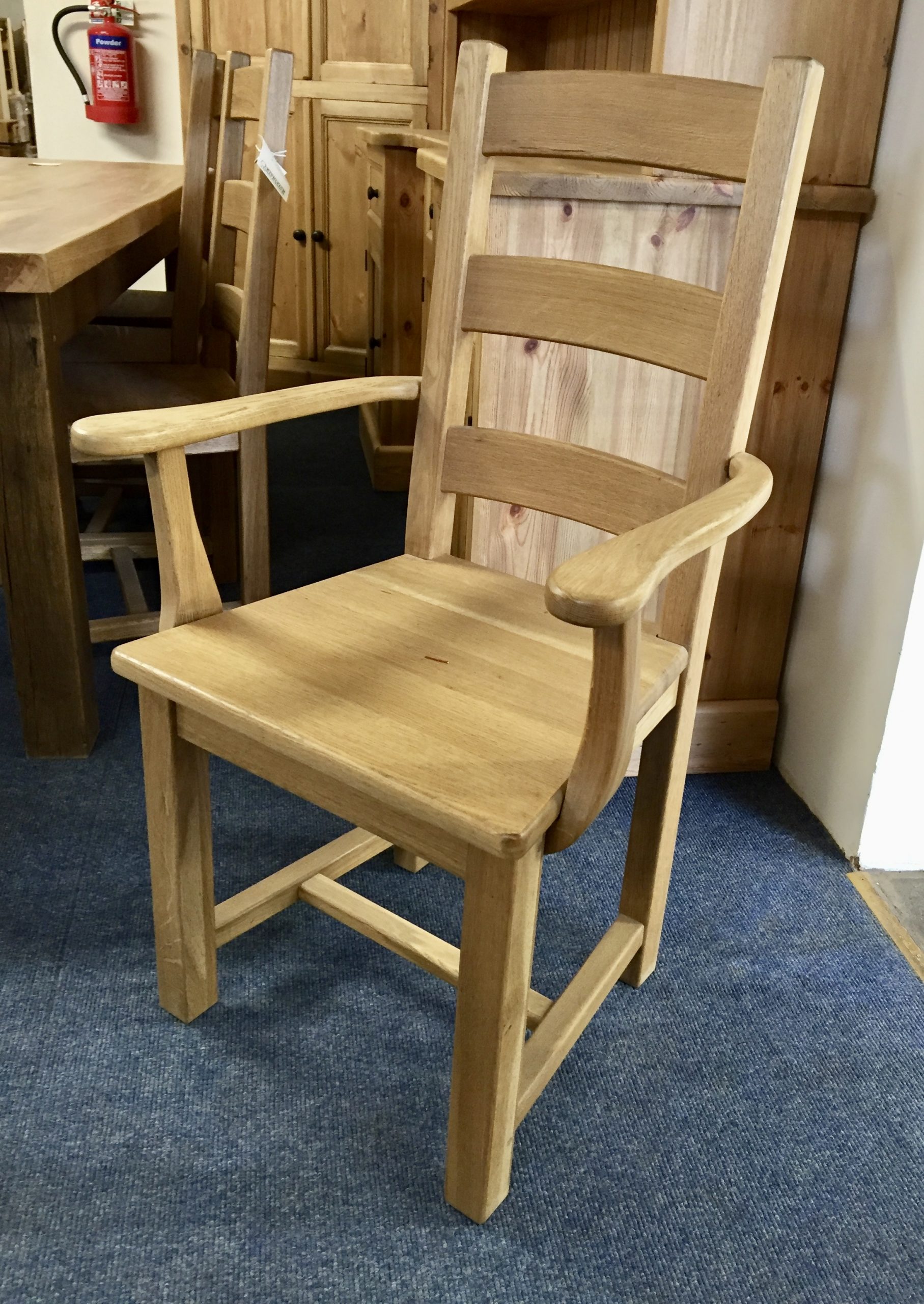 Oak carver dining on sale chairs