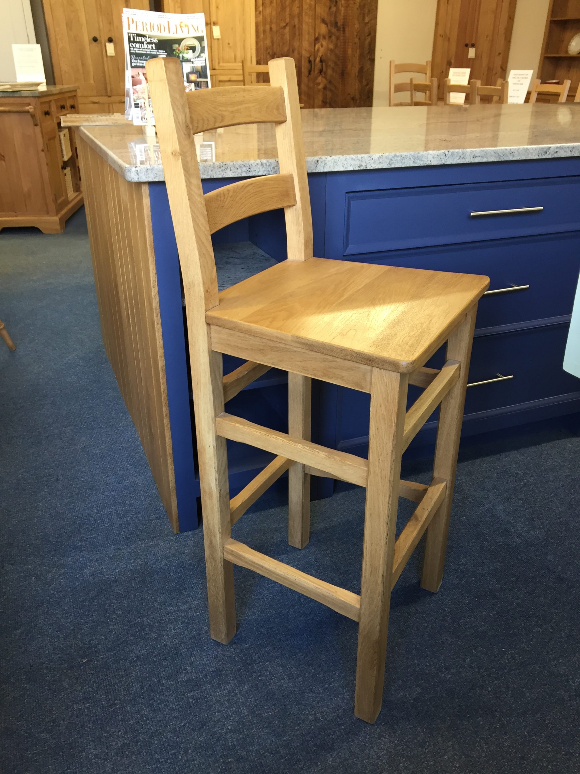 OAK BAR STOOL Winkleigh Timber Devon Quality, HandCrafted Wood