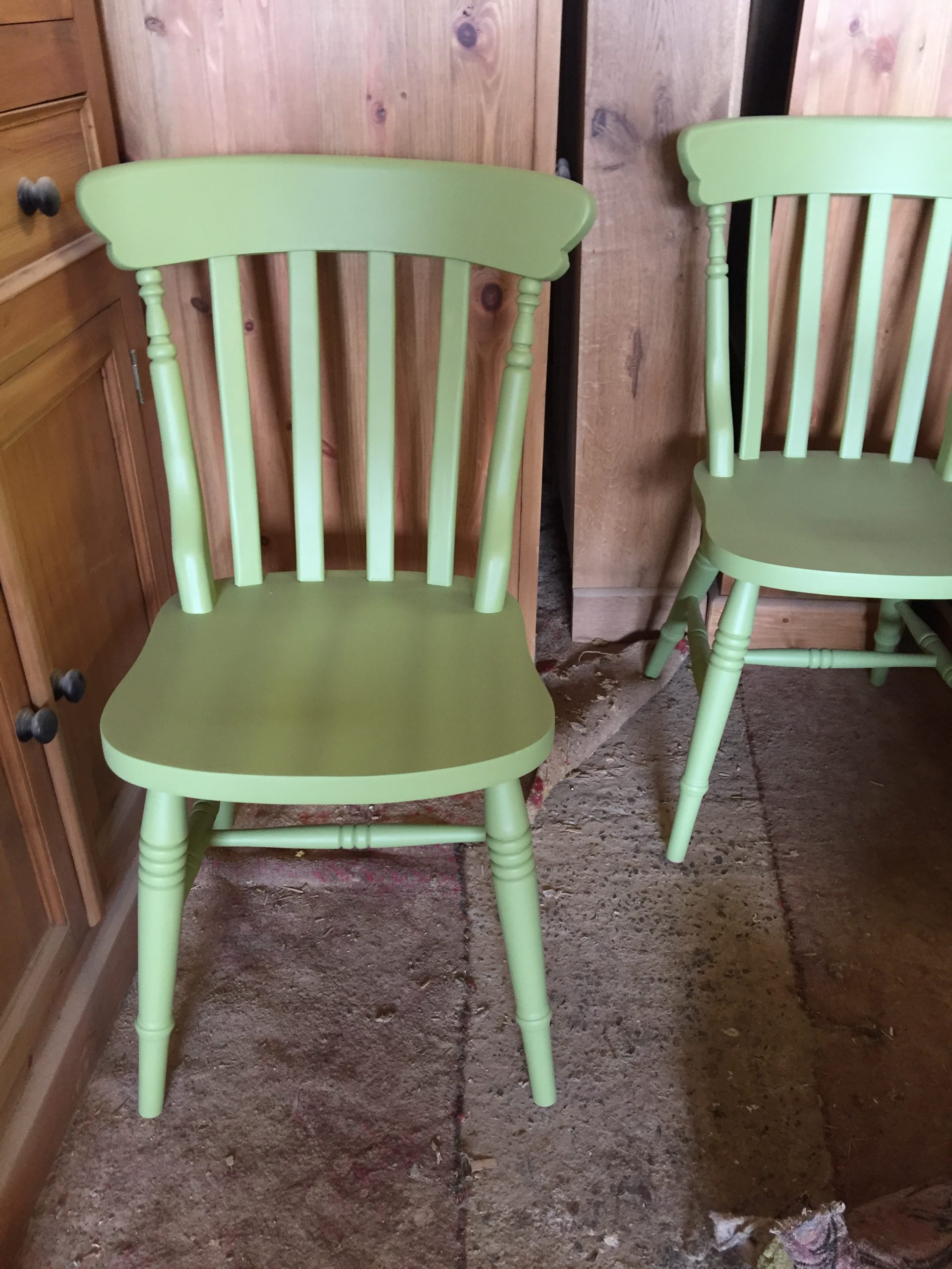 PAINTED SLAT FARMHOUSE CHAIR- 6-8 weeks Winkleigh Timber Devon