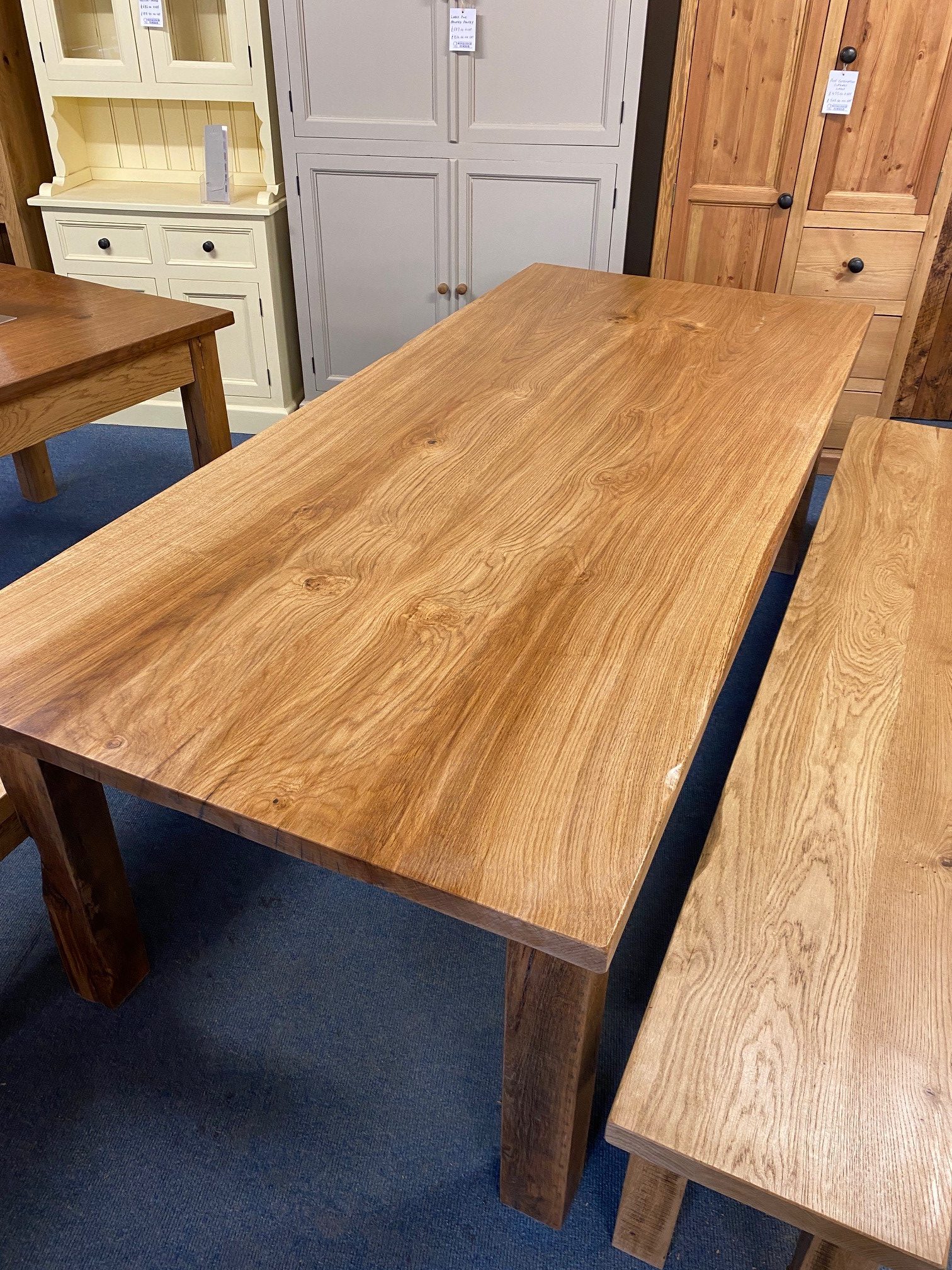 OAK DINING TABLE MIRROR IMAGE From £1500.00 + vat Winkleigh Timber